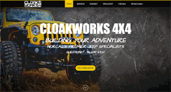 Desktop Screenshot of cloakworks4x4.com